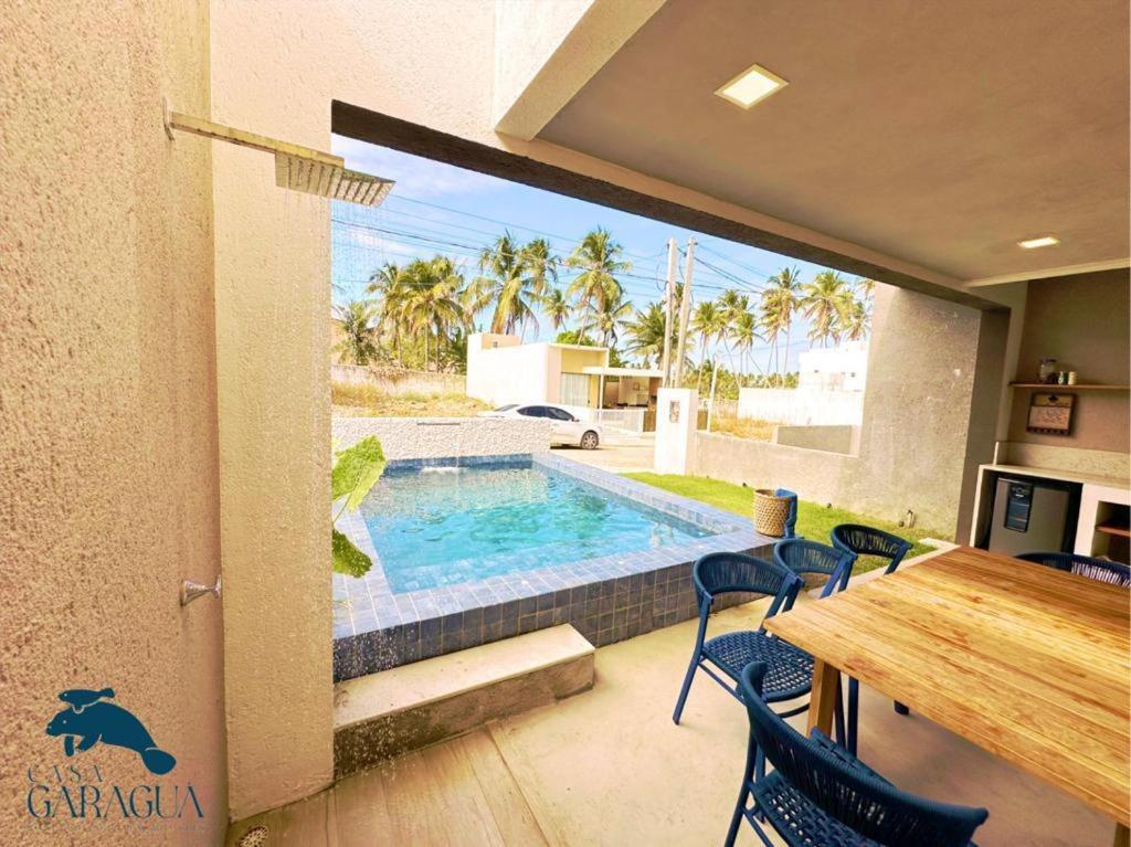 Casa A 1200M Da Praia Do Patacho - Casa Garagua Pôrto de Pedras Exteriör bild