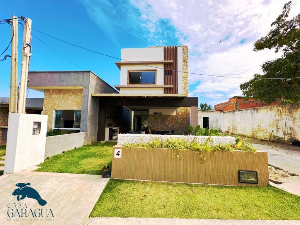 Casa A 1200M Da Praia Do Patacho - Casa Garagua Pôrto de Pedras Exteriör bild